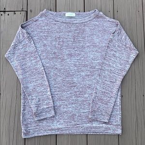 Ginger G long sleeve top shoulder cut outs size M